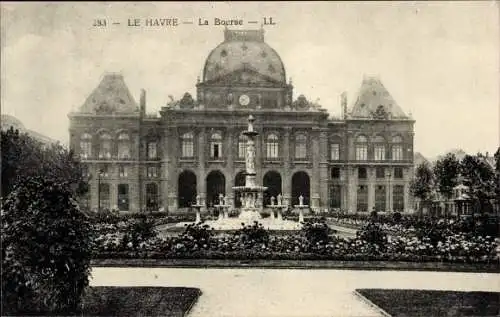 Ak Le Havre Seine Maritime, Börse