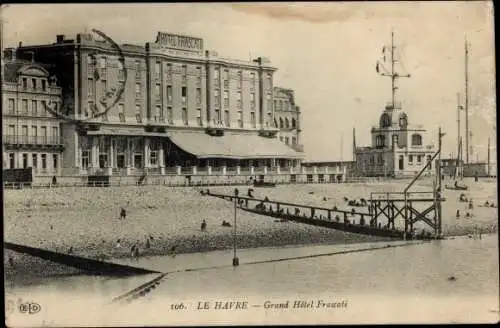 Ak Le Havre Seine Maritime, Grand Hotel Frascati
