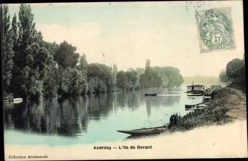 Ak Andrésy Yvelines, L'Ile de Devant