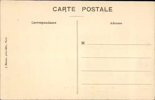 Künstler Ak Paris XVIII. Bezirk Buttes-Montmartre, Bal du Chateau Rouge