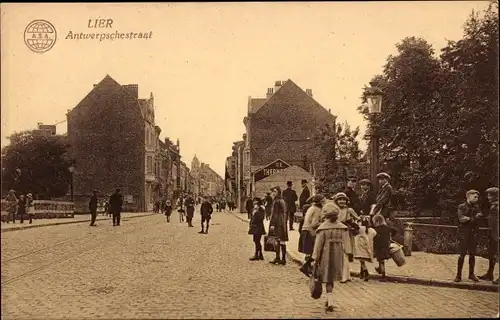 Ak Lier Lier Flandern Antwerpen, Antwerpschestraat