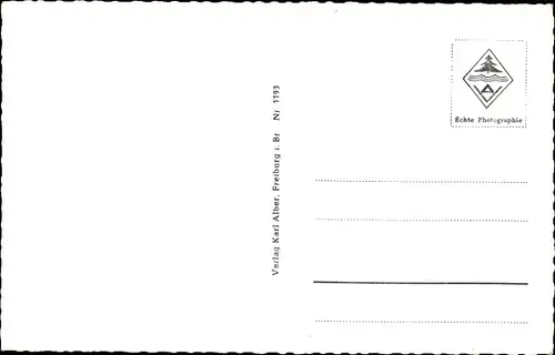 Ak Freiburg im Breisgau, Schwabentor, Turmuhr, Auto, Passanten