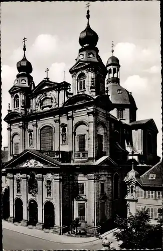 Ak Mannheim in Baden, Jesuitenkirche, Außenansicht