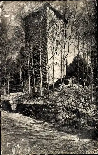 Ak Altensteig im Schwarzwald Württemberg, Burg Hornberg