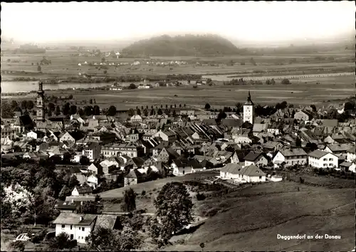 Ak Deggendorf im Bayerischen Wald Niederbayern, Panorama