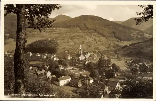 Ak Ottenhöfen im Schwarzwald, Gesamtansicht, Kirche