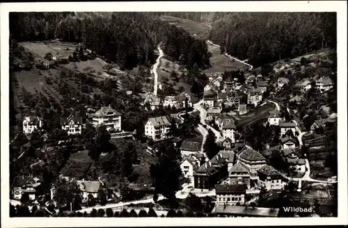 Ak Bad Wildbad im Schwarzwald, Gesamtansicht