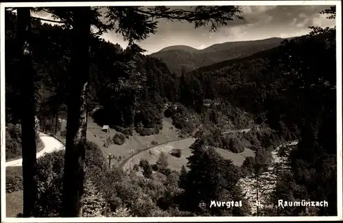 Foto Ak Raumünzach Forbach im Schwarzwald, Murgtal