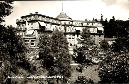 Ak Bühlerhöhe Bühl in Baden, Kurhaus Schloss Bühlerhöhe