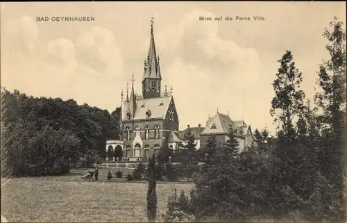 Ak Bad Oeynhausen in Westfalen, Farne Villa