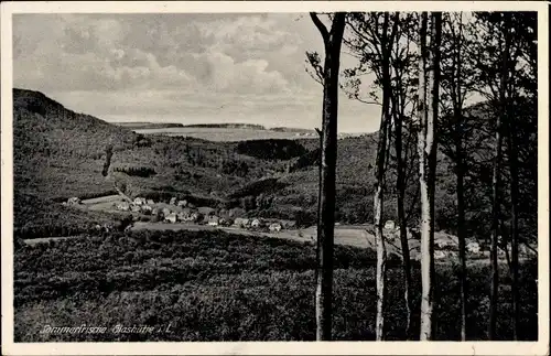 Ak Glashütte Schieder Schwalenberg in Lippe, Panorama