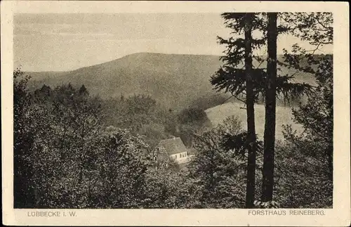 Ak Lübbecke in Westfalen, Forsthaus Reineberg