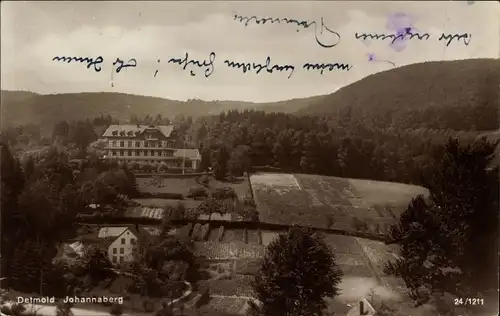 Ak Johannaberg Berlebeck Detmold im Teutoburger Wald, Teilansicht