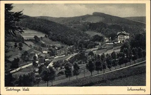 Ak Johannaberg Berlebeck Detmold im Teutoburger Wald, Gesamtansicht