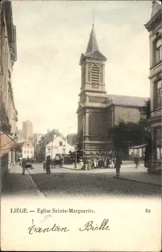 Ak Lüttich Lüttich Wallonien, Kirche Sainte Marguerite