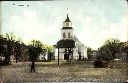 Ak Norrköping Schweden, Kirche
