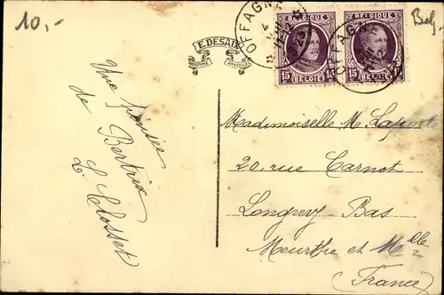 Ak Bertrix Wallonien Luxemburg, Kirche