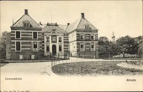 Ak Almelo Overijssel Niederlande, Gravenhuis