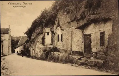 Ak Geulem Valkenburg aan de Geul Limburg Niederlande, Felsenhäuser