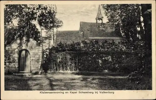 Ak Valkenburg Limburg Niederlande, Eremitage und Kapelle Schaesberg