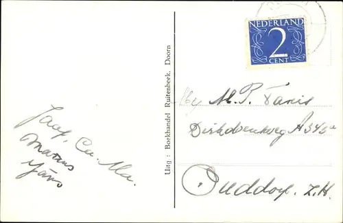 Ak Doorn Utrecht Niederlande, Huize Doorn