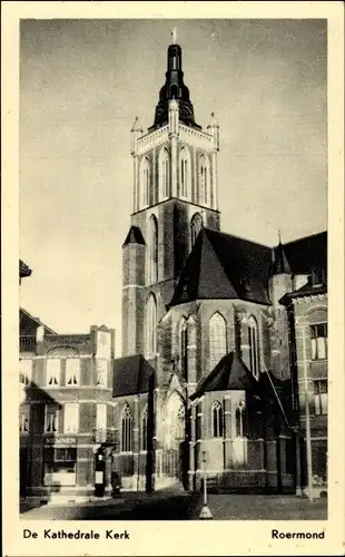 Ak Roermond Limburg Niederlande, De Kathedrale Kerk