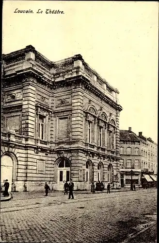 Ak Leuven Leuven Flämisch-Brabant, Le Theater