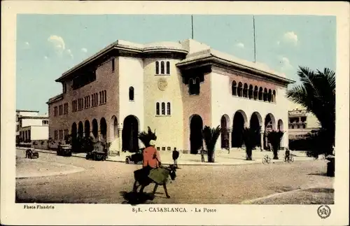 Ak Casablanca Marokko, La Poste