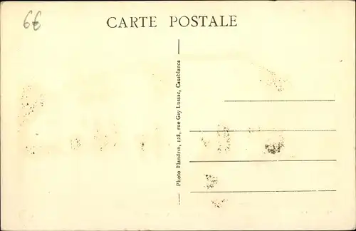 Ak Casablanca Marokko, La Poste