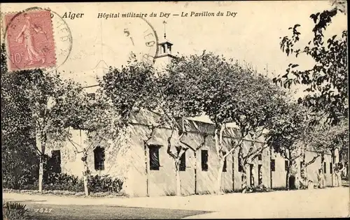 Ak Algier Algerien, Militärkrankenhaus, Pavillon du Dey