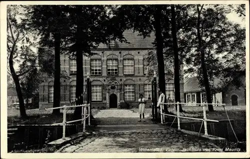 Ak Willemstad Nordbrabant Niederlande, Jagdhaus von Prinz Maurits