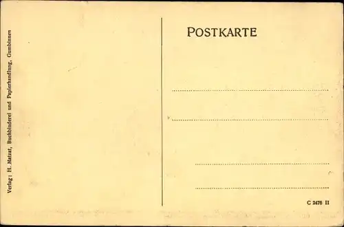 Ak Gussew Gumbinnen Ostpreußen, Königliche Regierung