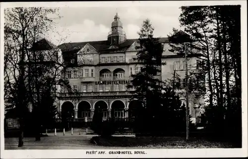Ak Piešťany Pistyan Pistian Pöstyen Slowakei, Grand-Hotel-Royal