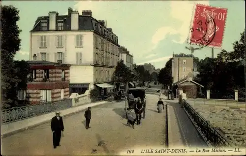 Ak Ile Saint Denis, Rue Méchin