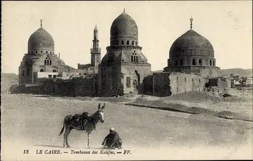 Ak Cairo Kairo Ägypten, Tombeaux des Kalifes