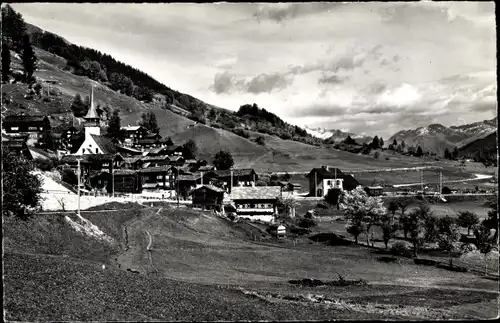 Ak Niederwald Goms Kanton Wallis, Niederwald im Goms Gesamtansicht