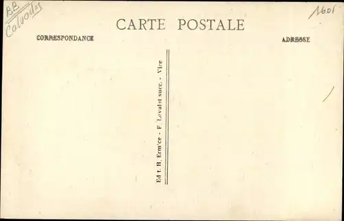 Ak Saint Sever Calvados, Monastère et Chapelle de l'Hermitage