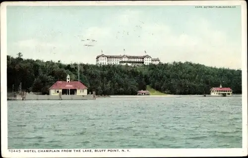 Ak Bluff Point New York USA, Hotel Champlain