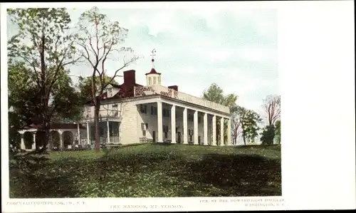 Ak Mount Vernon New York USA, The Mansion
