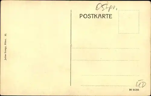 Ak Baltijsk Pillau Ostpreußen, Offizier-Kasino II/17