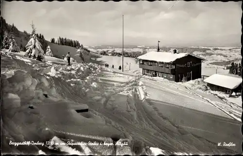 Ak Steibis Oberstaufen im Allgäu, Berggasthof-Pension Imberg
