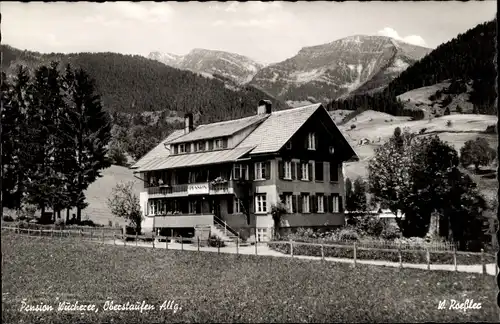 Ak Steibis Oberstaufen im Oberallgäu, Pension Wucherer