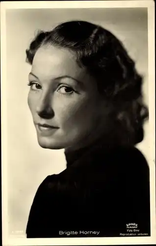 Ak Schauspielerin Brigitte Horney, Portrait, Ross 3378/1