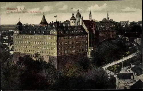 Ak Altenburg in Thüringen, Herzogliches Residenz-Schloss