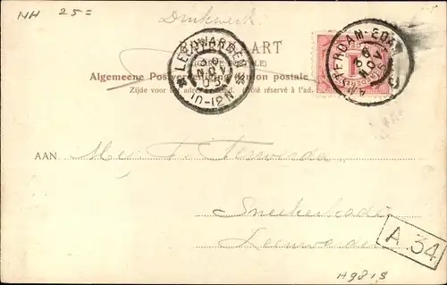 Ak Broek in Waterland Nordholland, Teilansicht