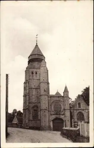 Ak Saint Valéry en Caux Seine Maritime, Die Kirche