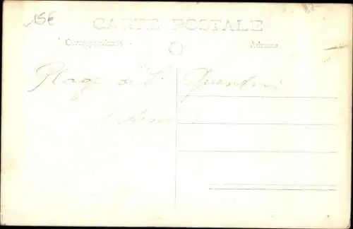 Foto Ak Saint Quentin Aisne, Strand