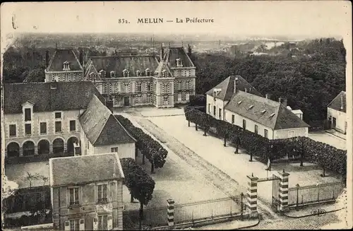 Ak Melun Seine et Marne, Präfektur