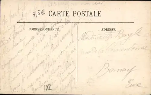 Ak Dormans Marne, Rue de Chateau