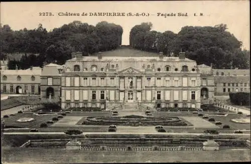 Ak Dampierre-Yvelines, Schloss, Südfassade